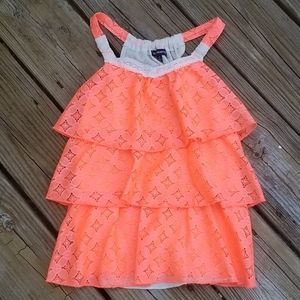 Sequin hearts girls top